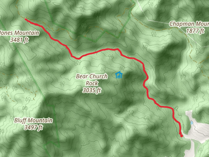 Staunton River Trail mobile static map