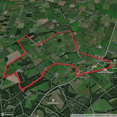 Klaverdijksbrug, Branderhorst and De Hoeve Loop