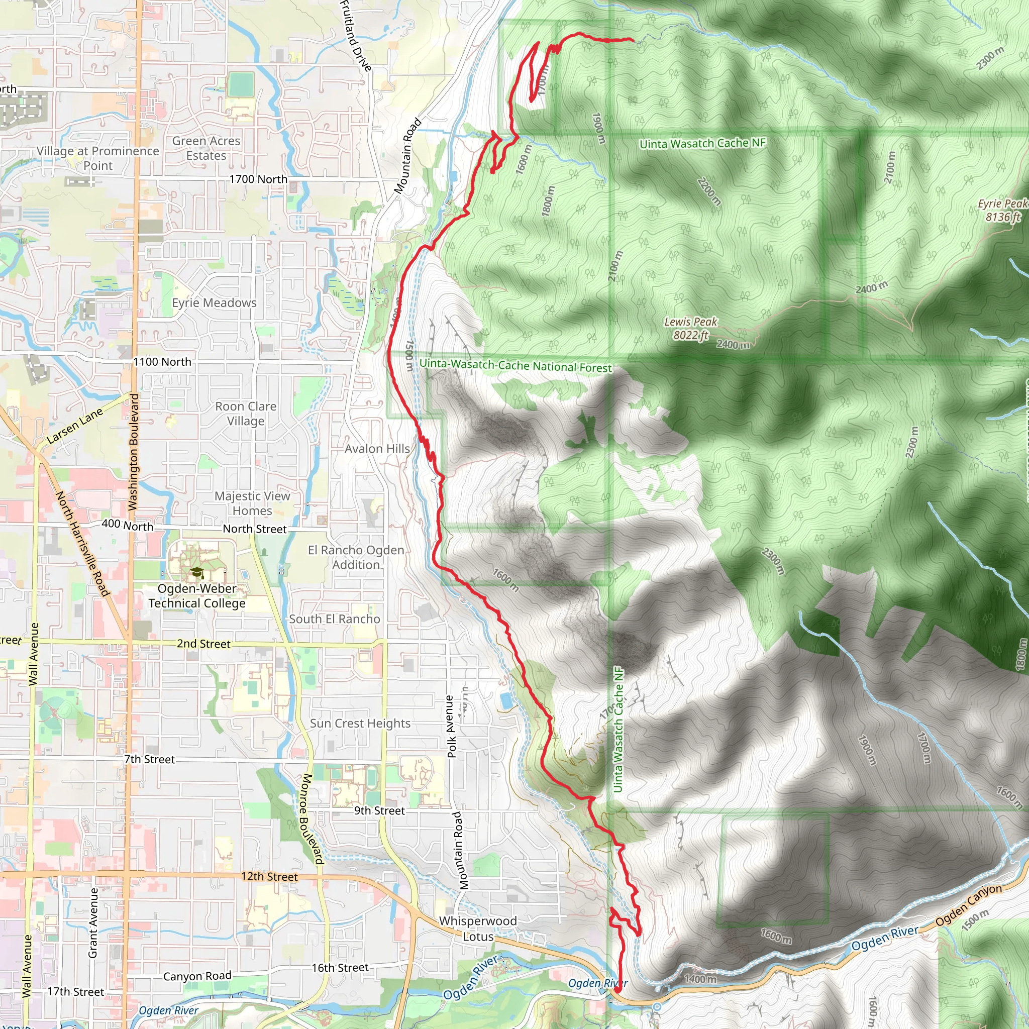 Coldwater Canyon BST mobile static map