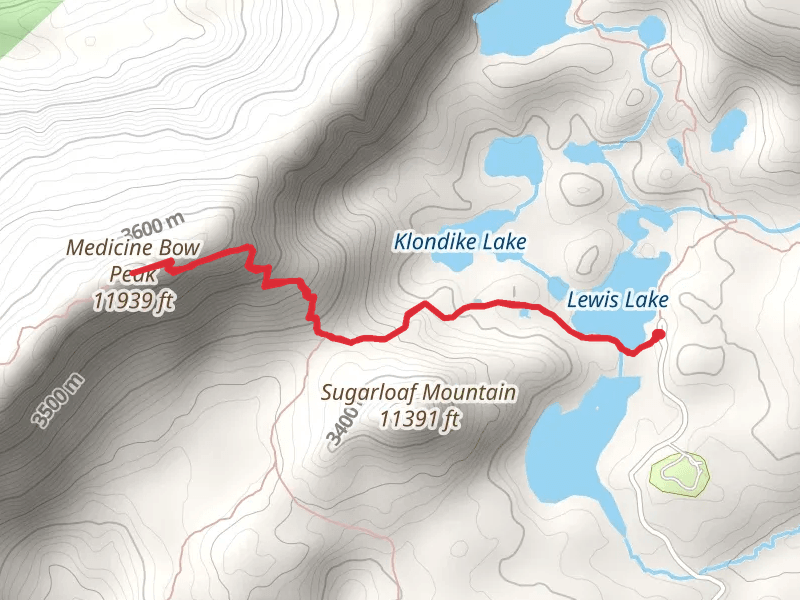 Medicine Bow Peak Trail