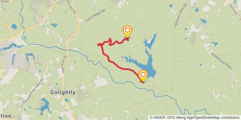 Palmetto Trail alt 3 Map