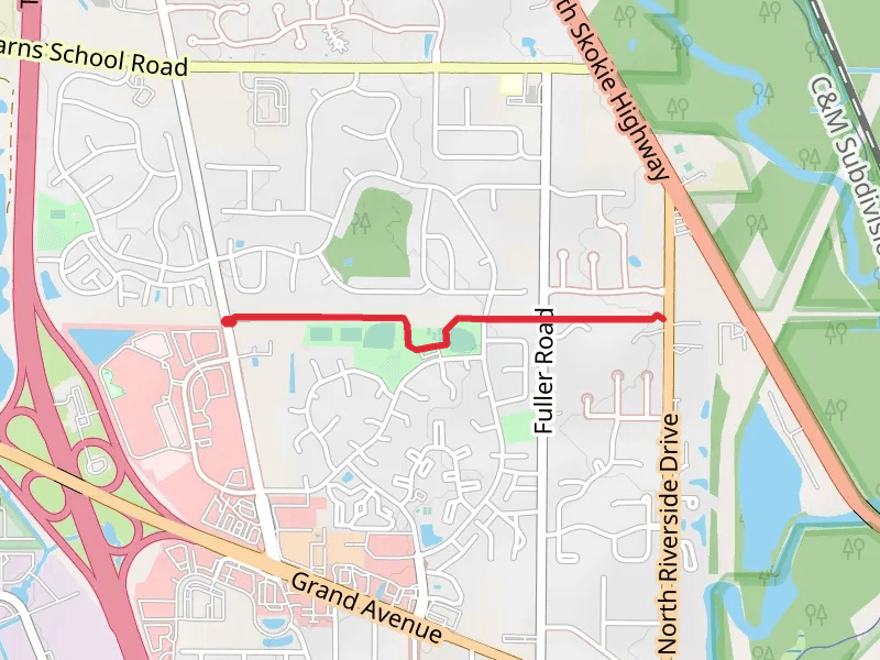 North Dilleys Road Walk - East