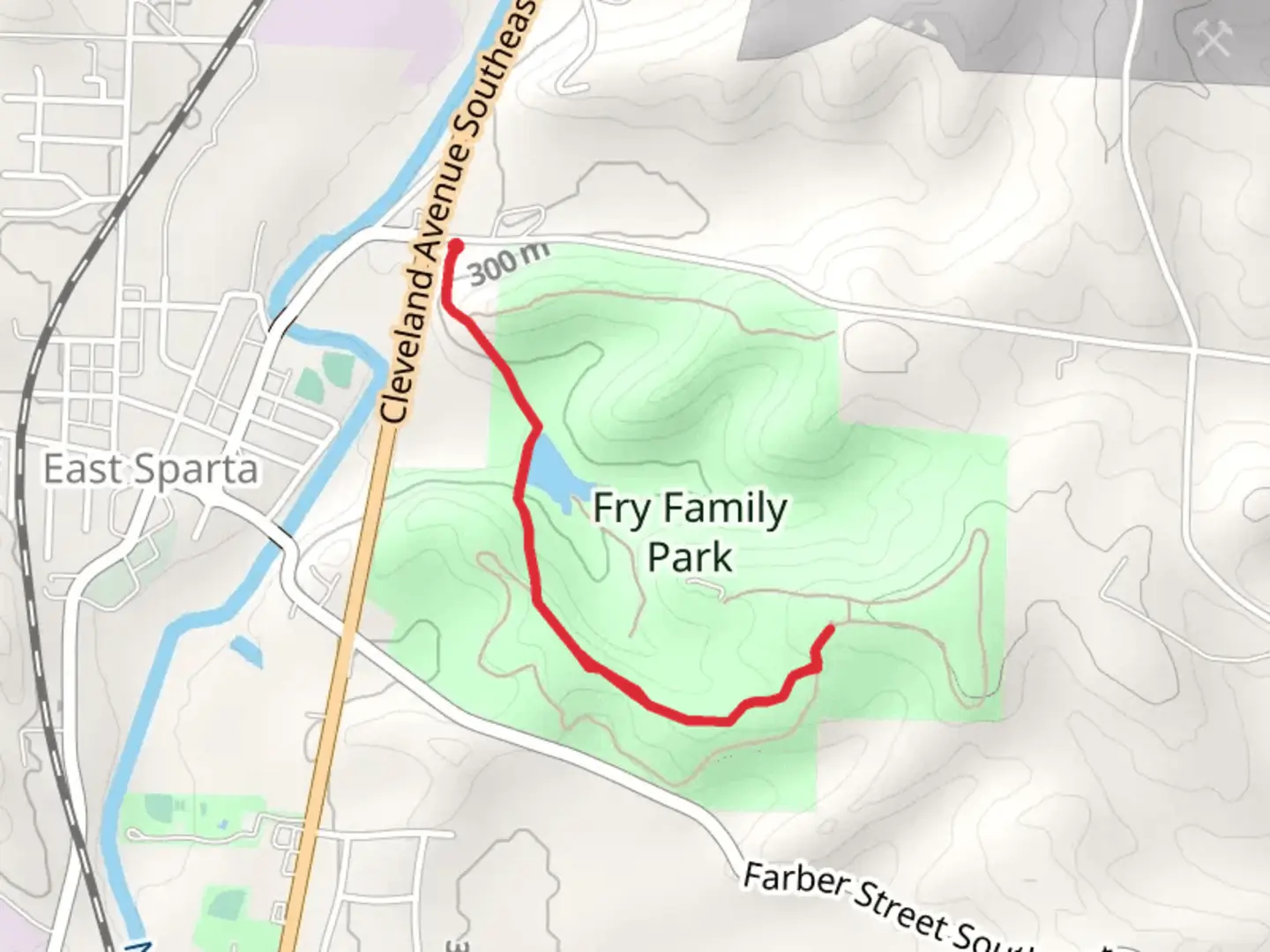An image depicting the trail Sandy Valley Trail and its surrounding area.