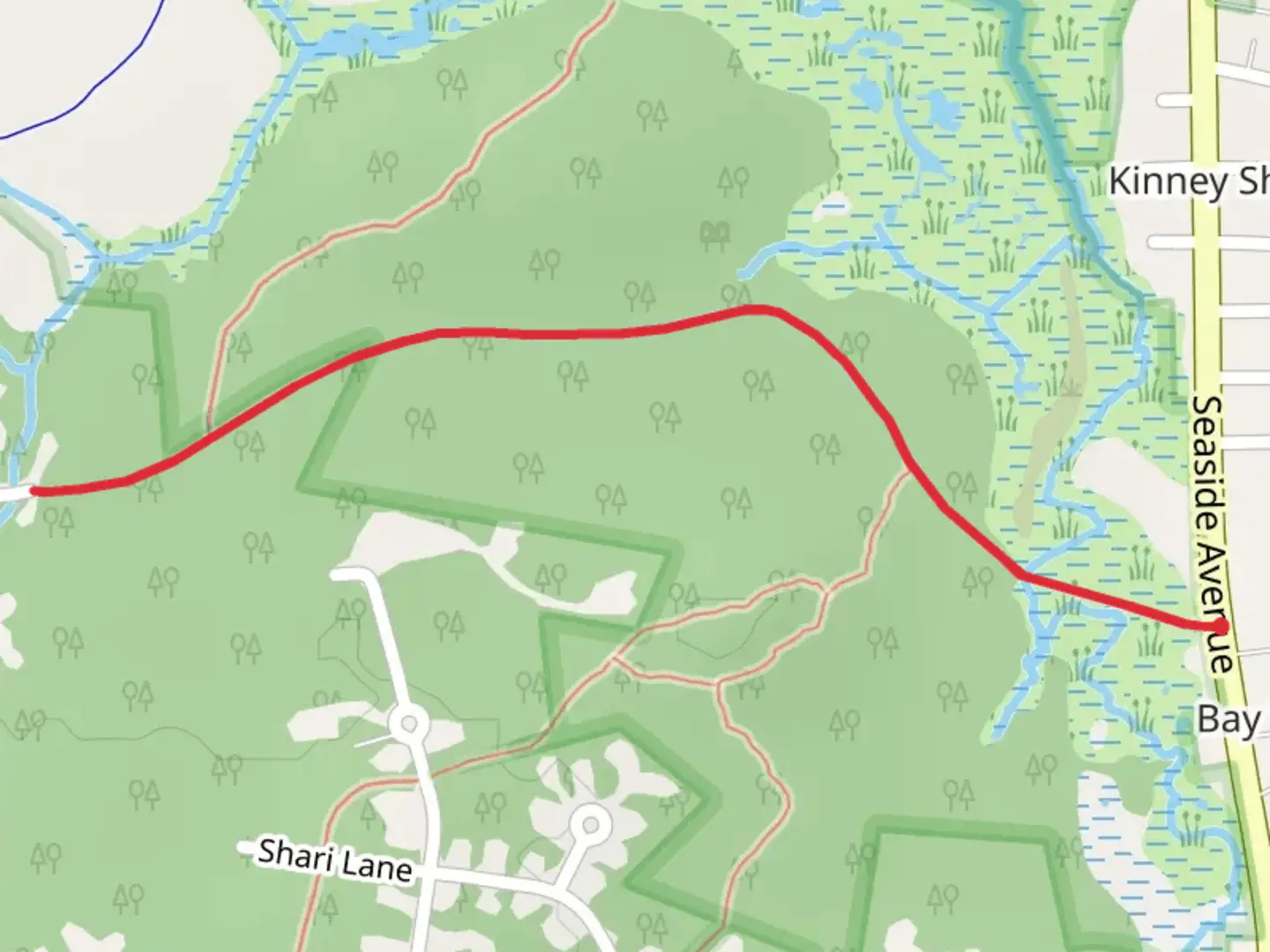 An image depicting the trail Atlantic Way Trail and its surrounding area.