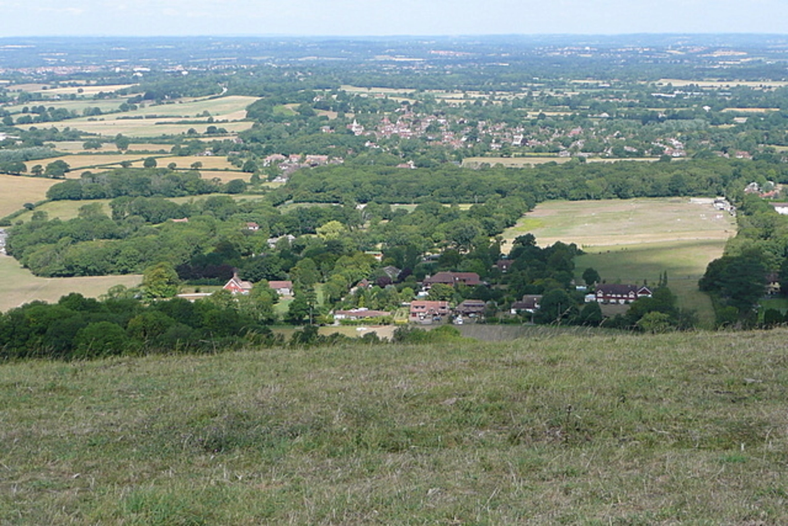 An image depicting the trail Ditchling Beacon Loop and its surrounding area.