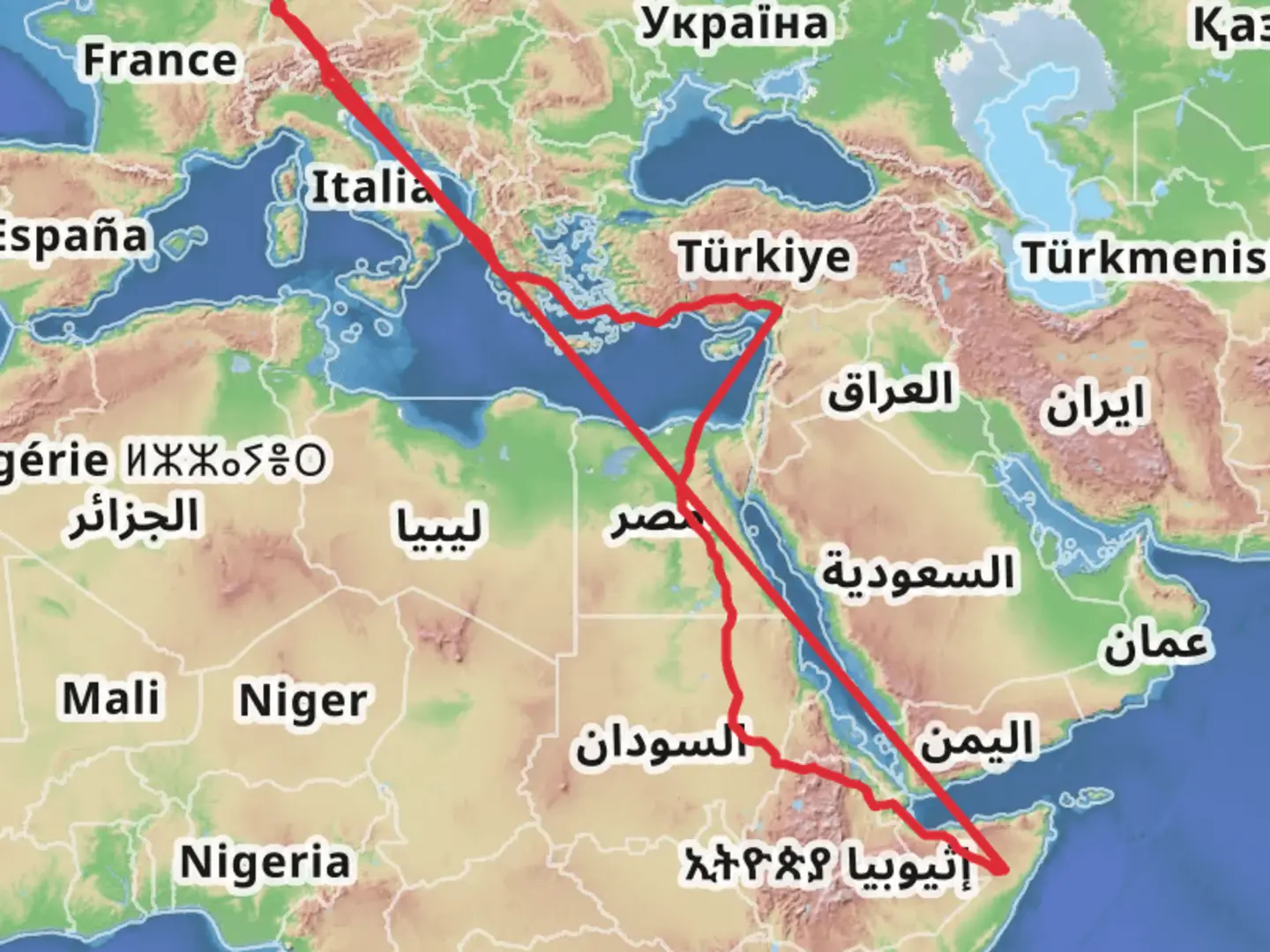 An image depicting the trail Langensteinbach to Durlach Walk and its surrounding area.