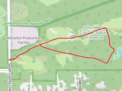 John Merle Coulter Nature Preserve Loop