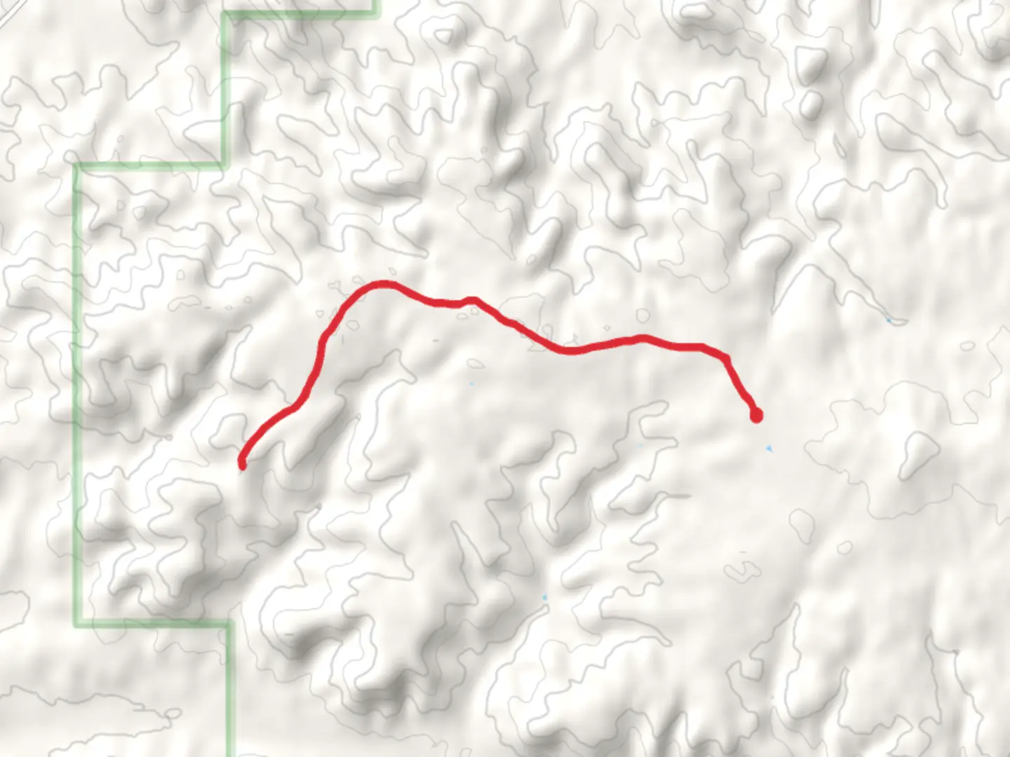 An image depicting the trail Roberts Creek Trail and its surrounding area.