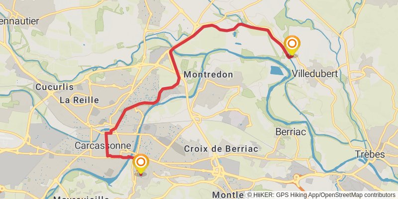 HexaTrek stage 67 Map