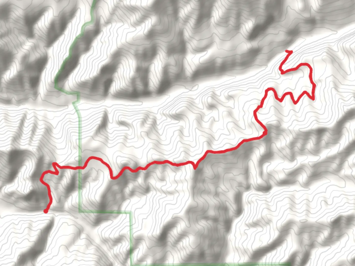 An image depicting the trail Anderson Ridge Trail and its surrounding area.