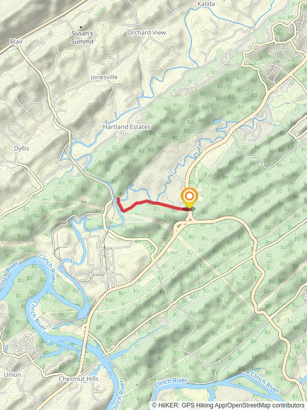 Poplar Creek from Oak Ridge Turnpike