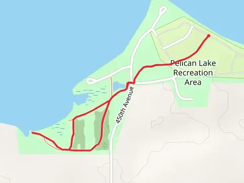 Pelican Lake Recreation Area Loop