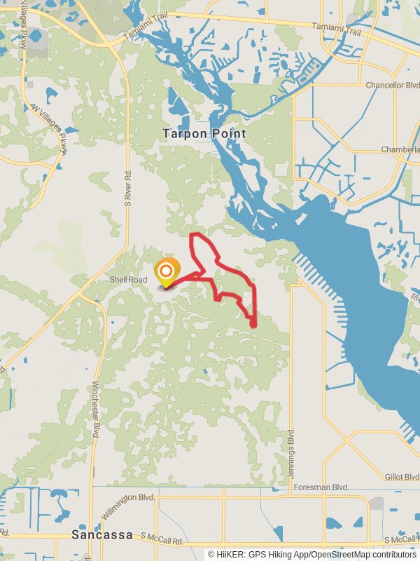 North Loop mobile static map