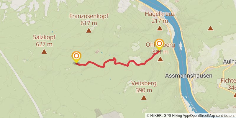 Soonwaldsteig alt 2 Map