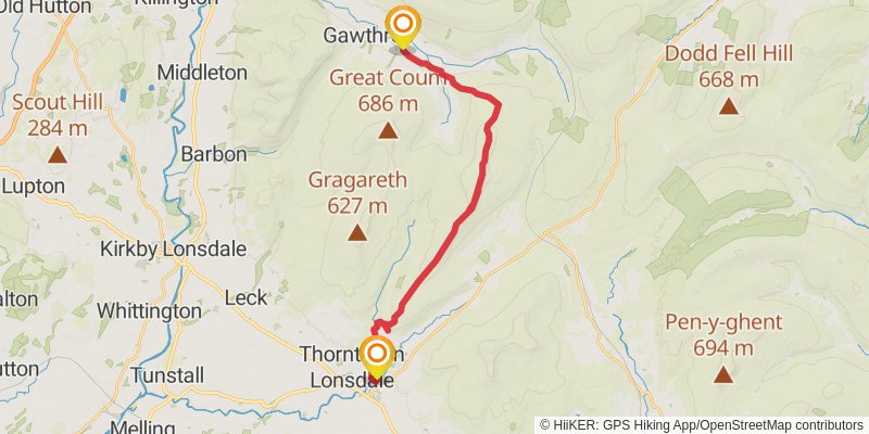 Tributaries Walk stage 2 Map