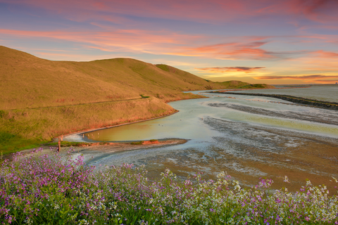 An image depicting the trail Alameda Creek Trail from Niles District and its surrounding area.