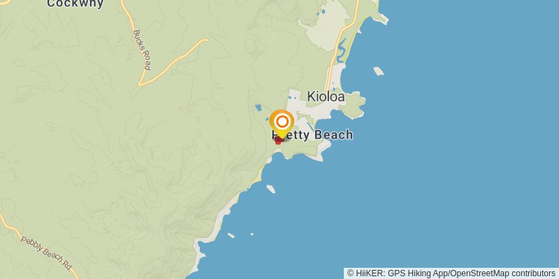 The Great South Coast Walk spur 2 Map