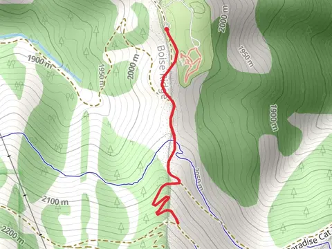 Shafer Butte Campground Road Walk