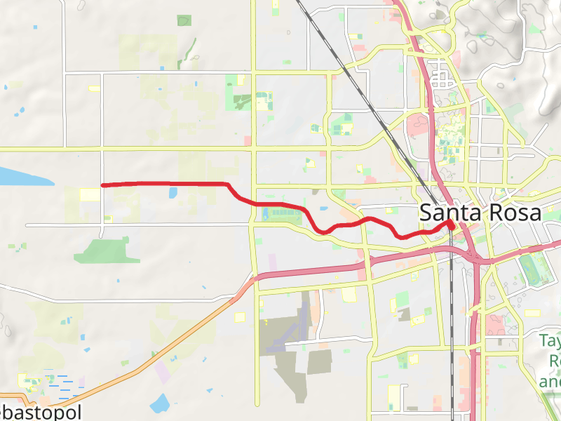 Santa - Rosa Creek Trail