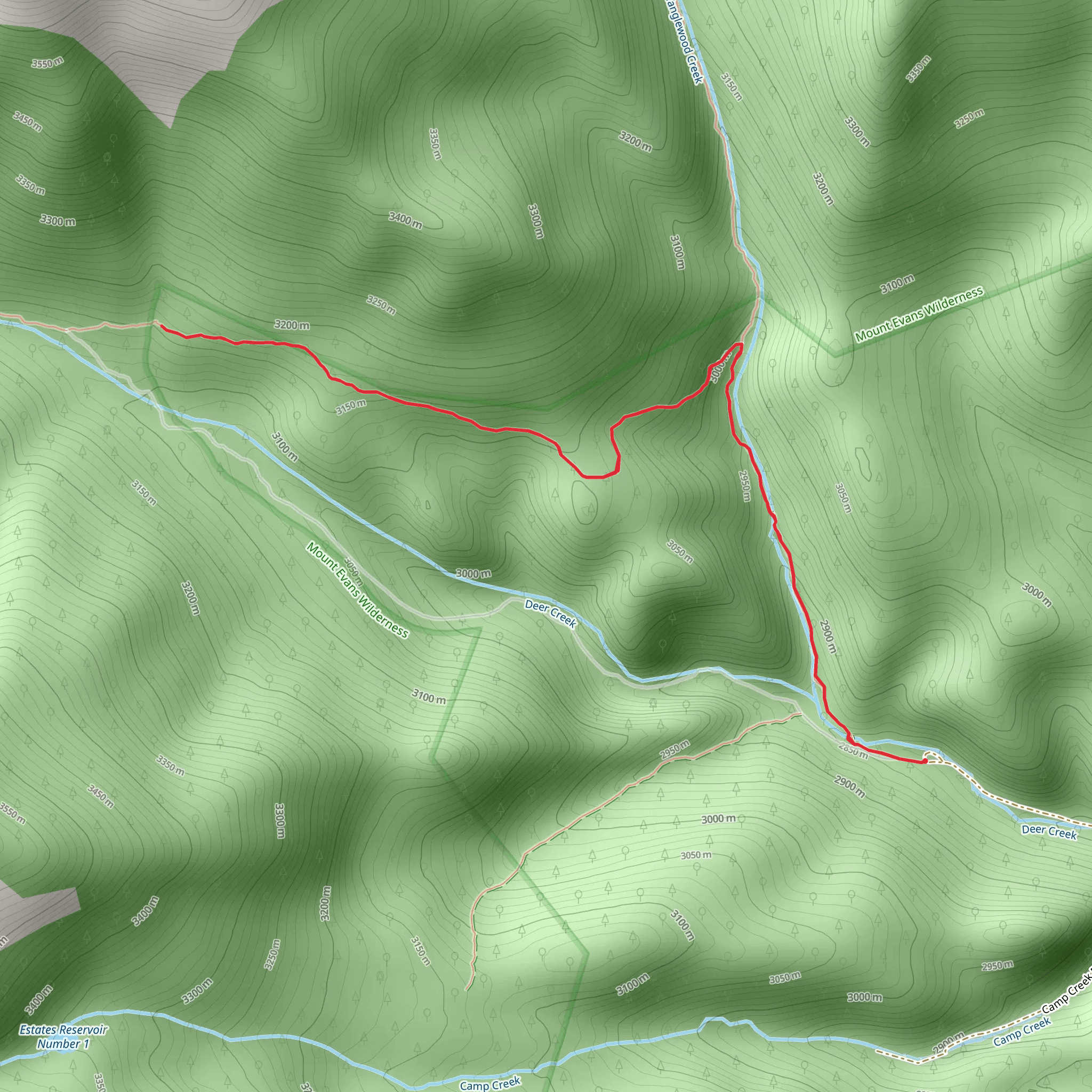 Rosalie - Tanglewood Trail mobile static map