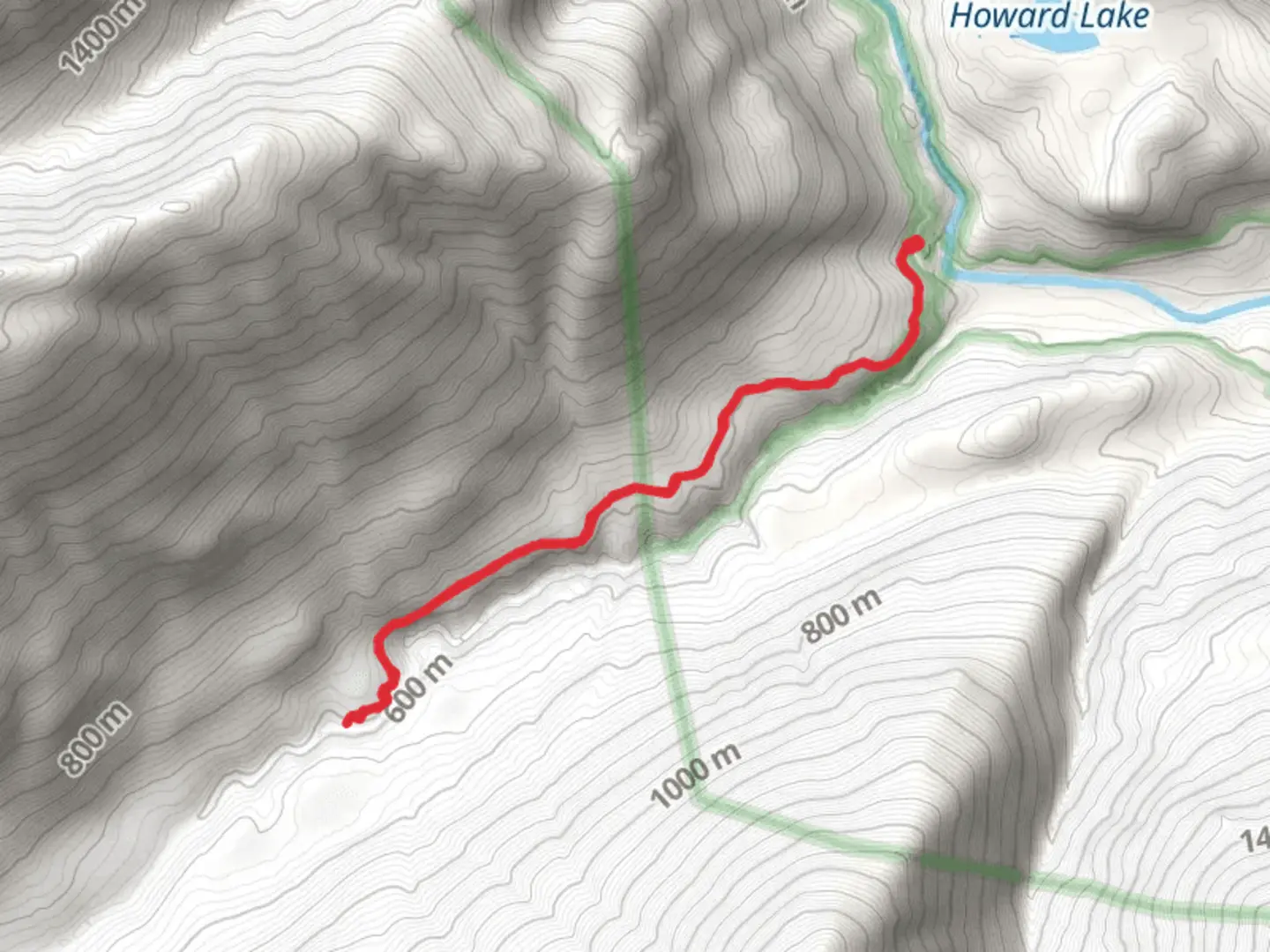 An image depicting the trail Agnes Gorge Trail and its surrounding area.