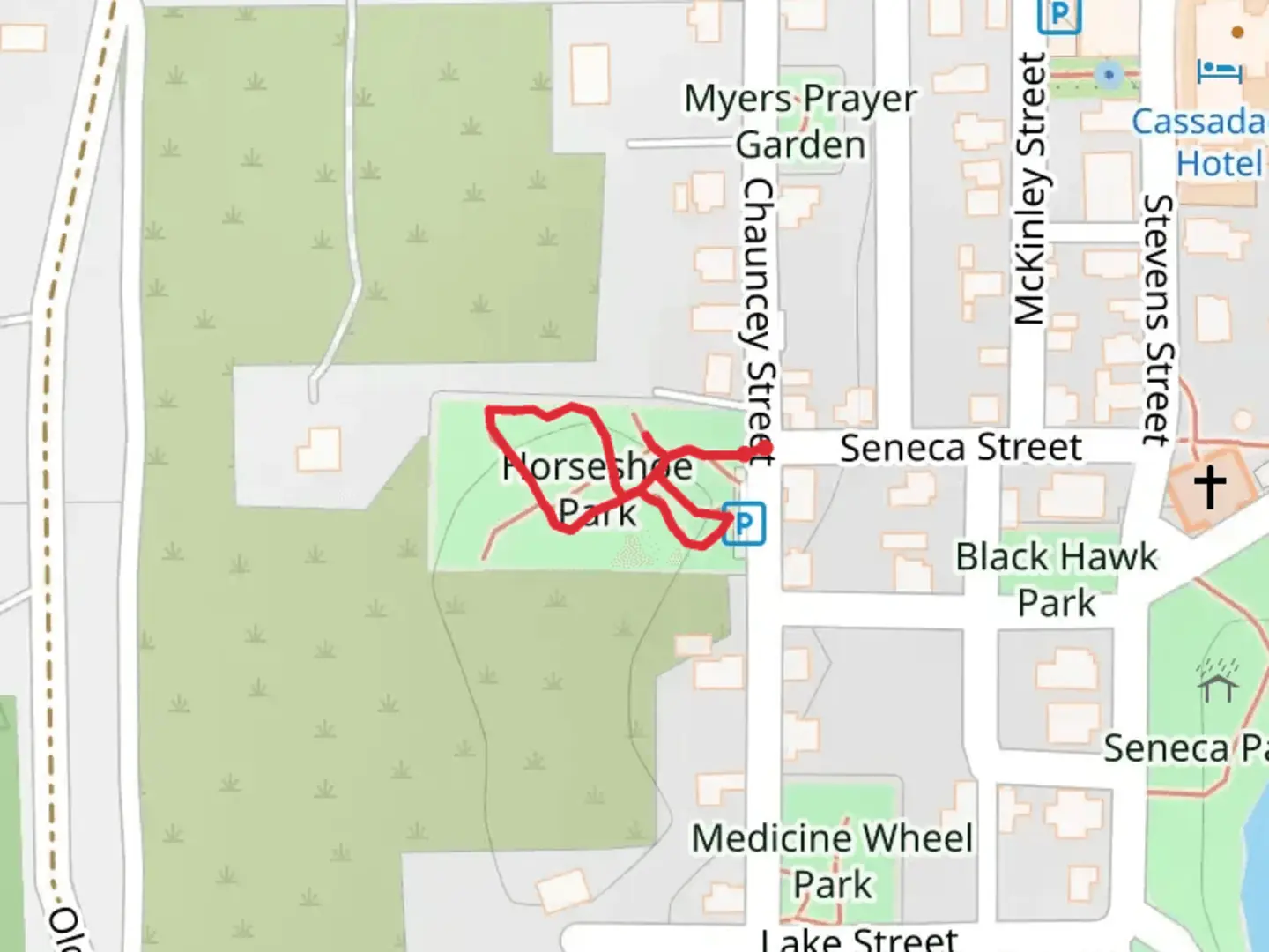 An image depicting the trail Fairy Loop Trail and its surrounding area.