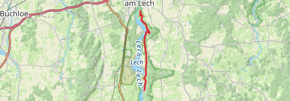 Romantische Straße stage 21 Map