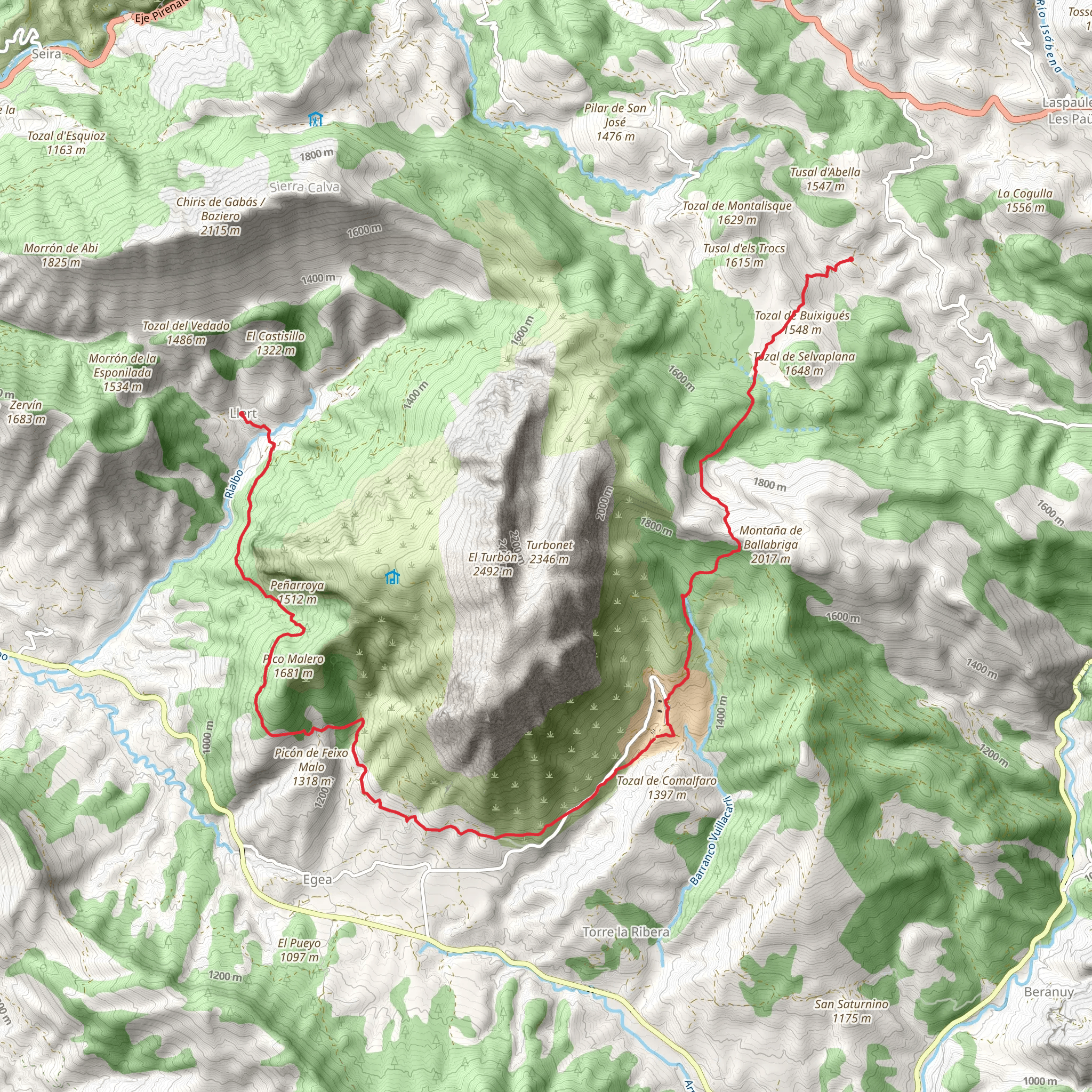 Llert - Abella PR HU 133 mobile static map