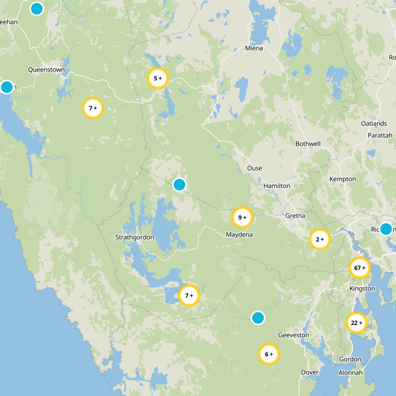 Central Highlands Static Map