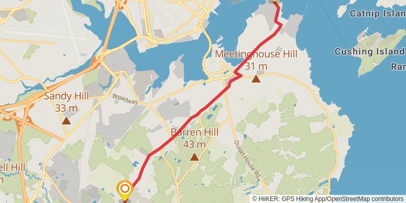 Eastern Trail alt 1 Map