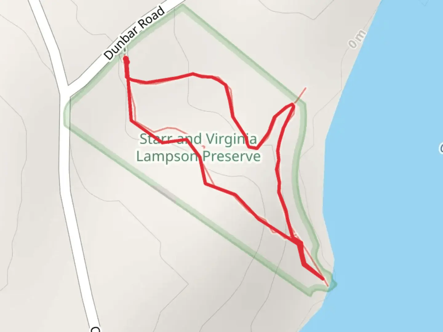 An image depicting the trail Grindles Eddy Trail Loop and its surrounding area.