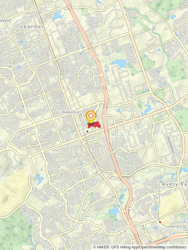 Cedar Park Recreation Center and Sculpture Garden Loop