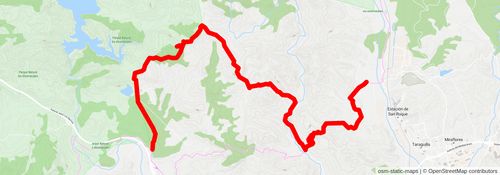 GR 7 - Andalucia stage 58 Map