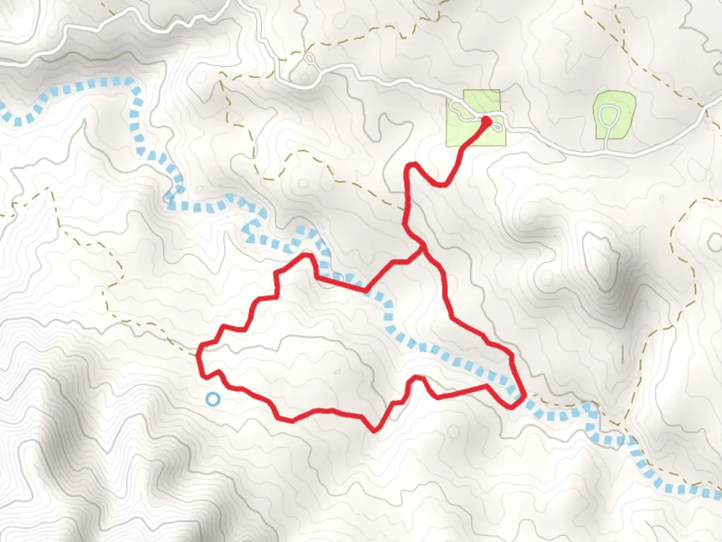 An image depicting the trail Hassayampa River Loop and its surrounding area.