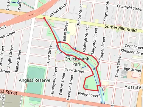 Cruickshank Park Loop Track