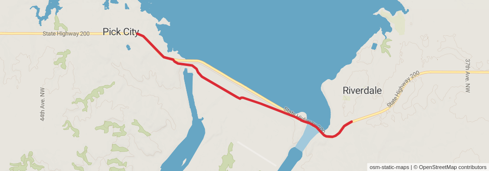 American Perimeter Trail - North Country Primary stage 239 Map