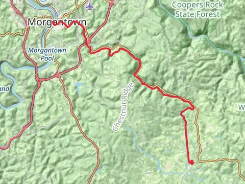 Deckers Creek Trail - Reedsville Park