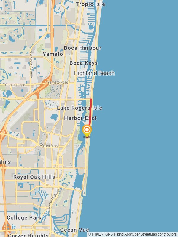 Spanish River Park mobile static map