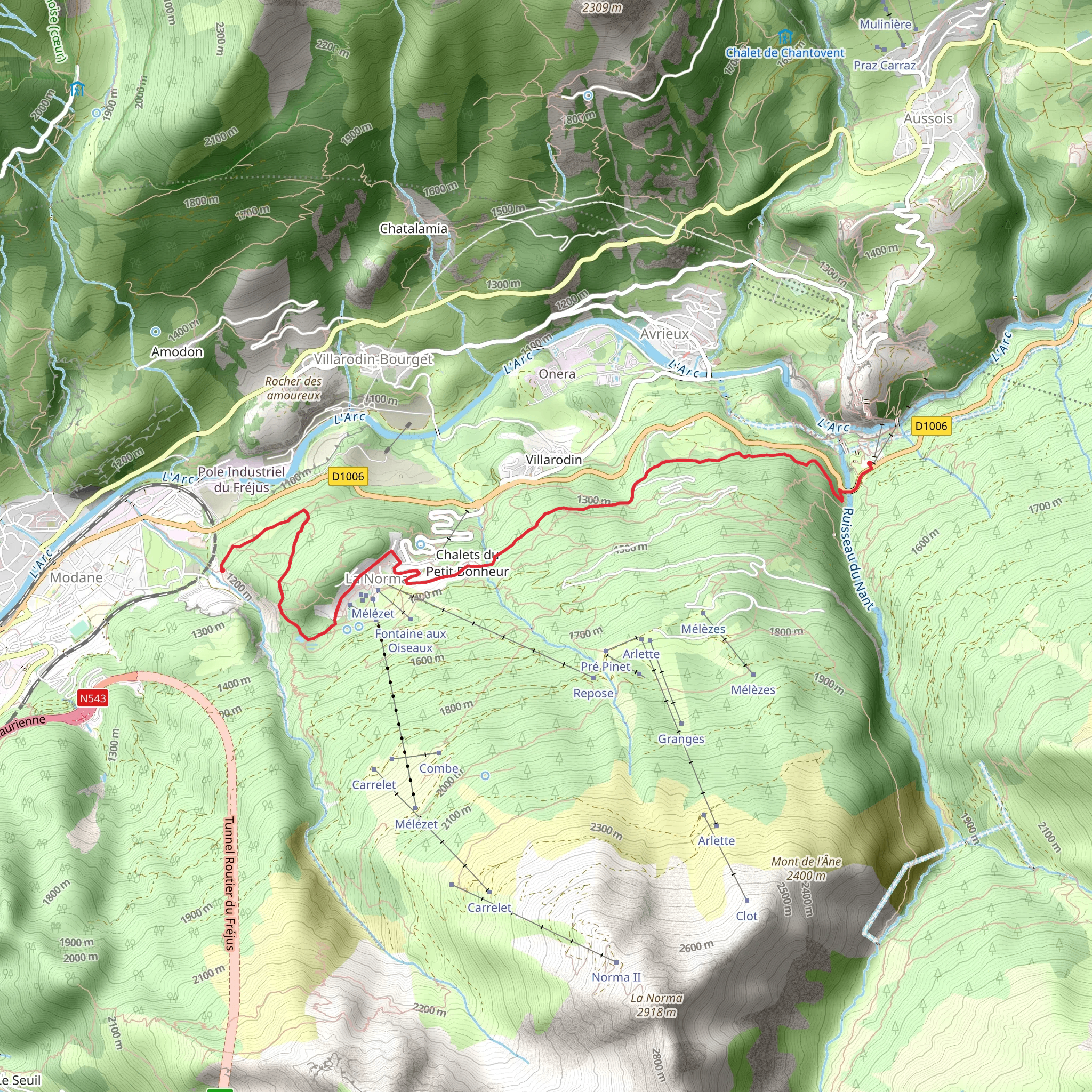 Le Petit Bonhuer mobile static map