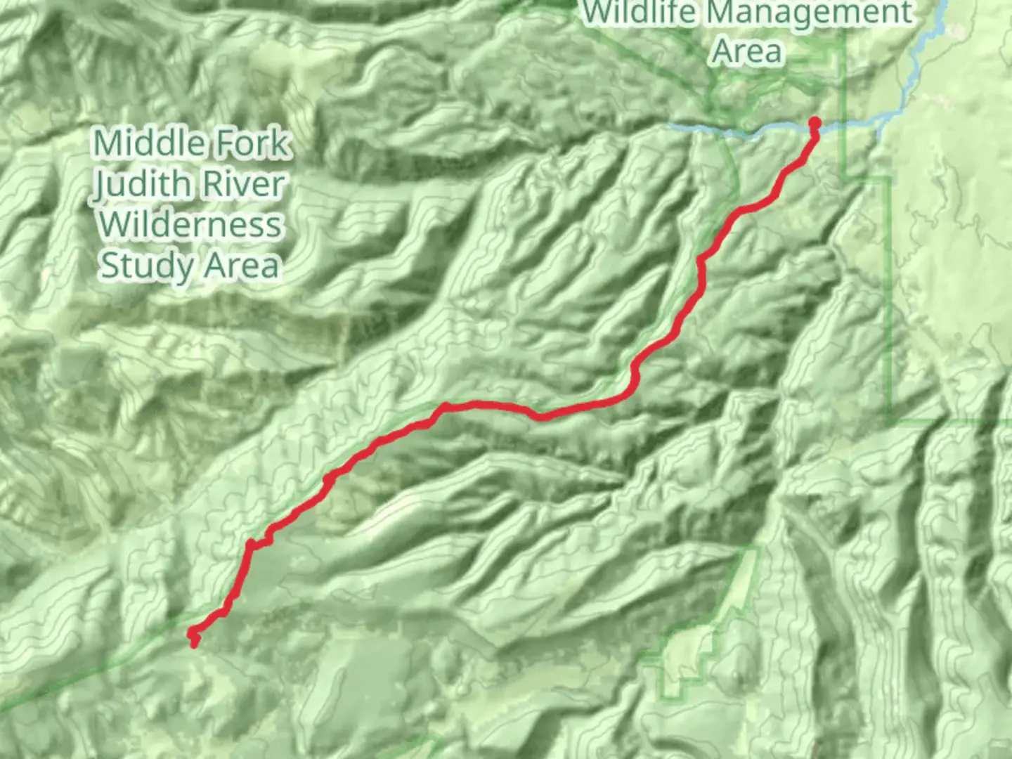 An image depicting the trail Ettien Ridge Trail and its surrounding area.