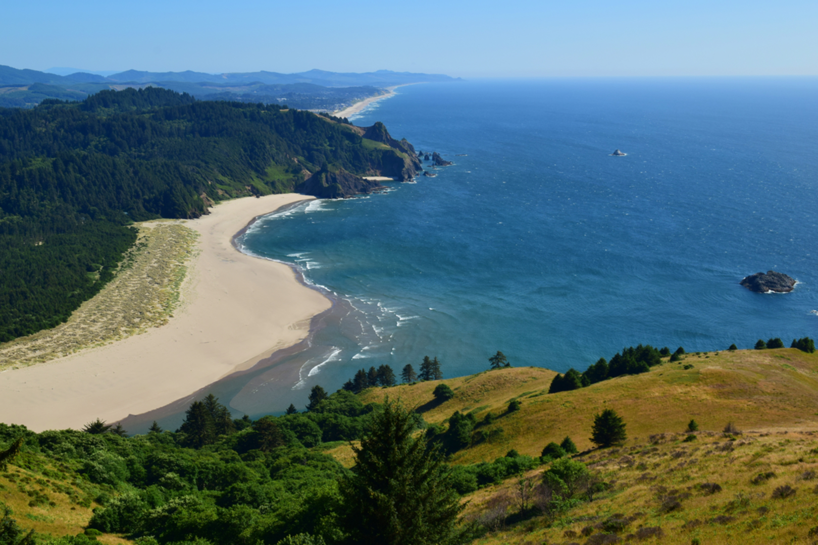 An image depicting the trail Hart's Cove Trail and its surrounding area.