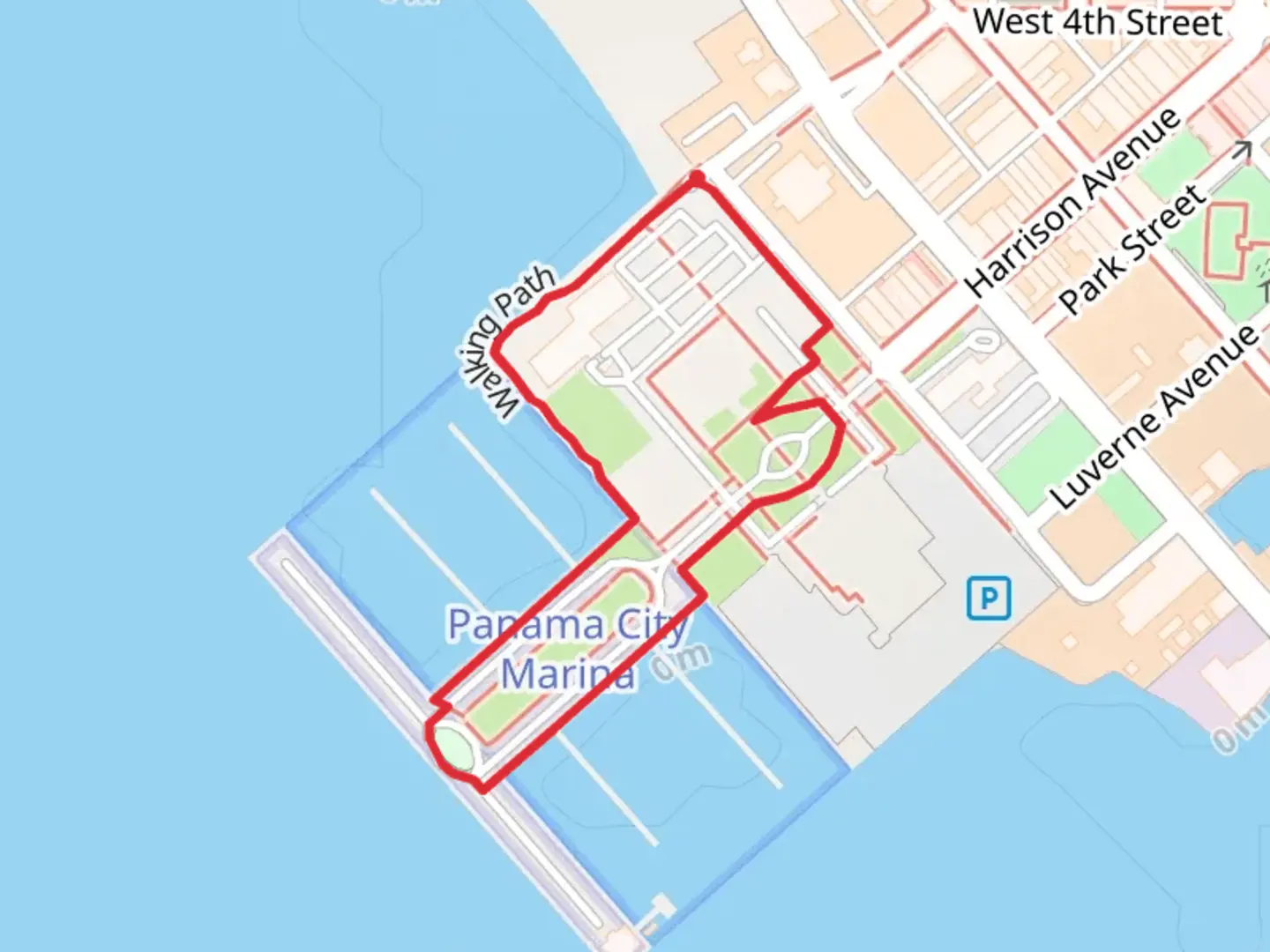 An image depicting the trail West Government Street Loop and its surrounding area.