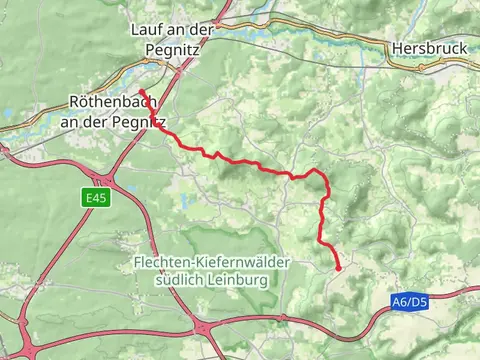 Weibenbrunn to Rothenbach Walk