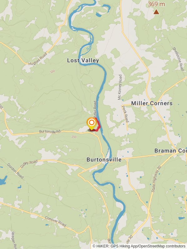 Schoharie Creek Preserve Loop Trail mobile static map