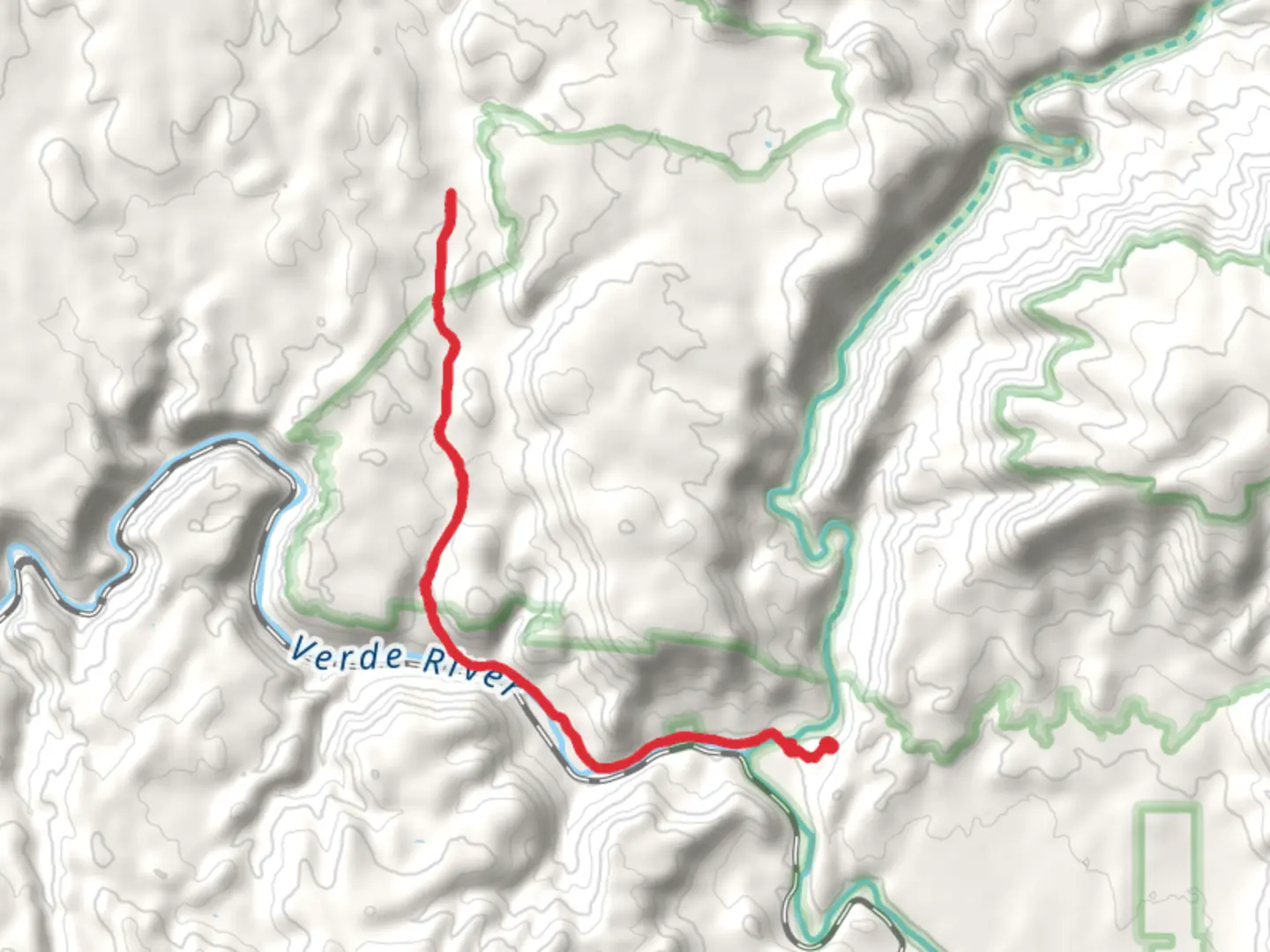 An image depicting the trail R R Draw Trail and its surrounding area.