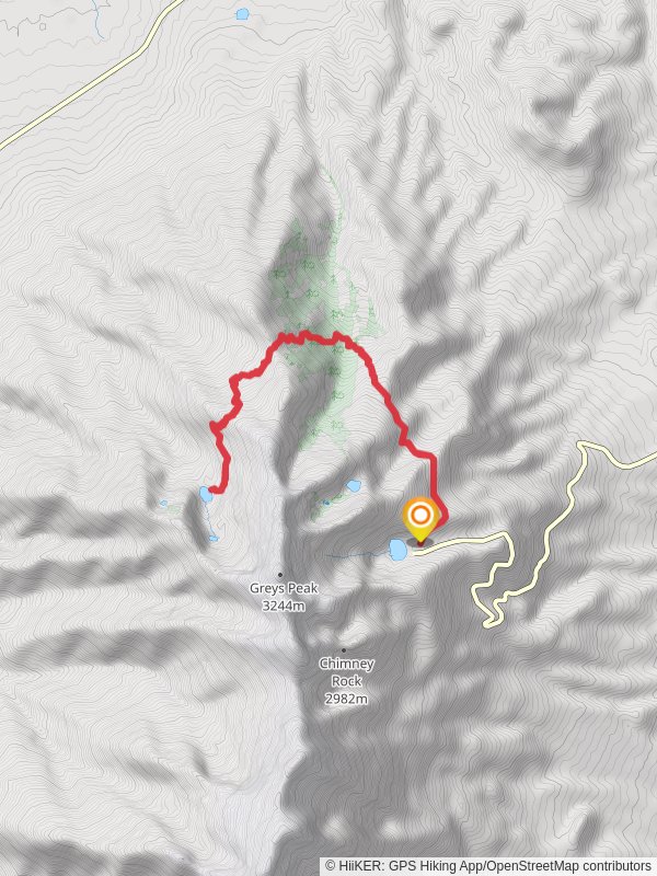 Greys Lake Trail Out and Back