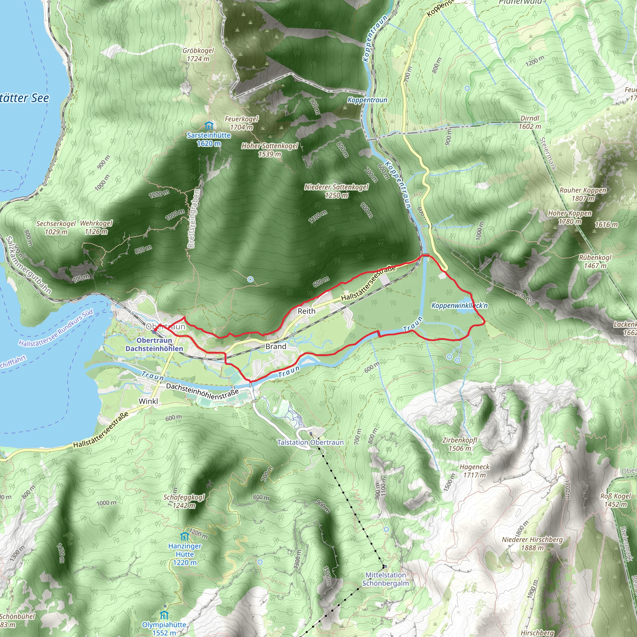Through the Koppenwinkel mobile static map