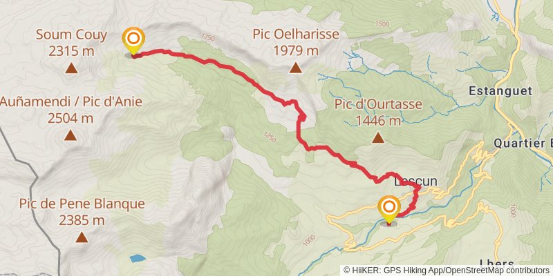 HexaTrek stage 14 Map