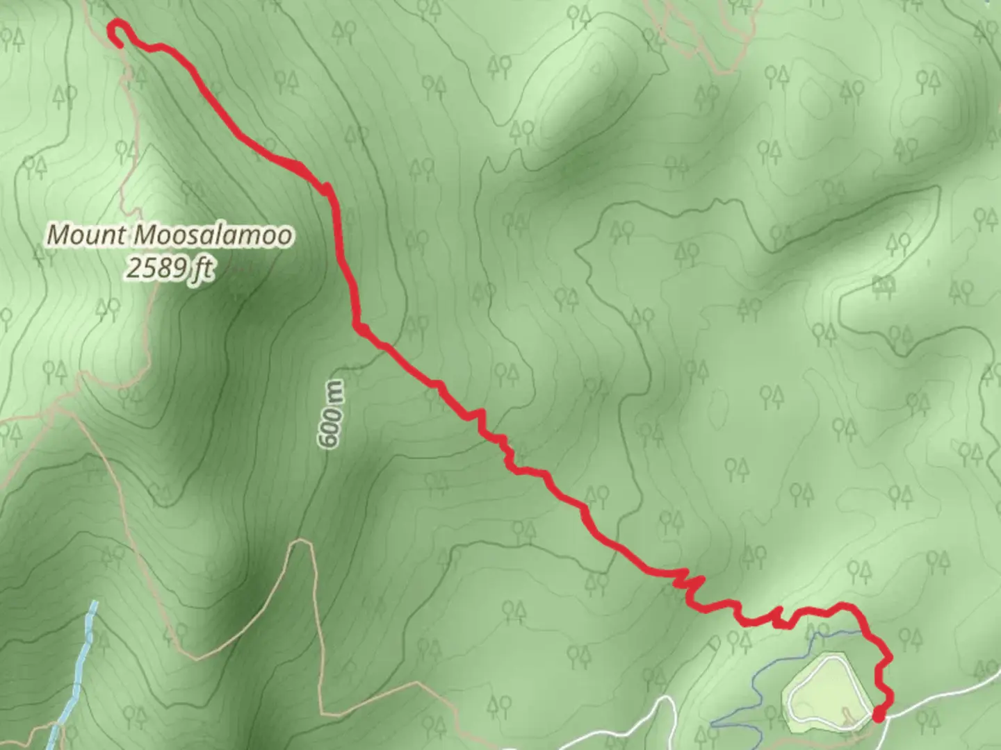 An image depicting the trail Mount Moosalamoo Trail and its surrounding area.