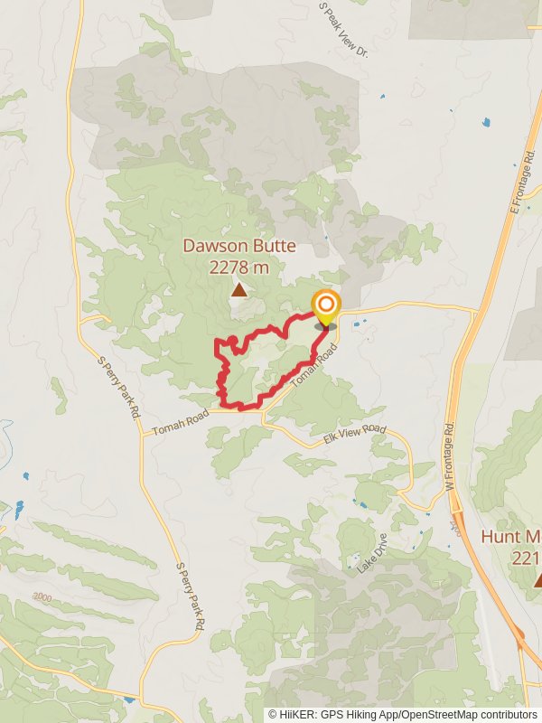 Dawson Butte Loop Trail